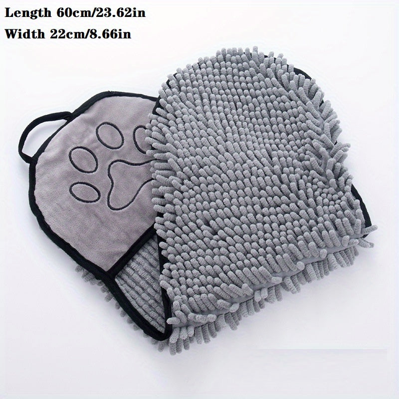 Experience the Ultimate Convenience with Our Super Absorbent Microfiber Pet Drying Towel